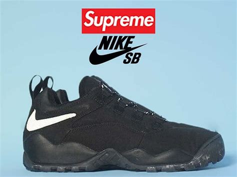 supreme schuhe nike|supreme nike shoes black.